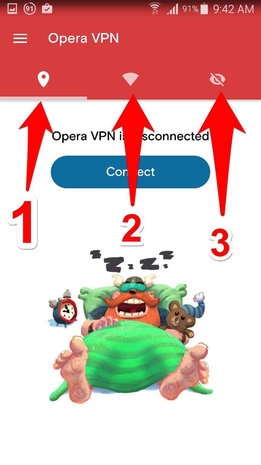 تطبيق Opera VPN لفتح المواقع والخدمات المحجوبة مجانا | بحرية درويد