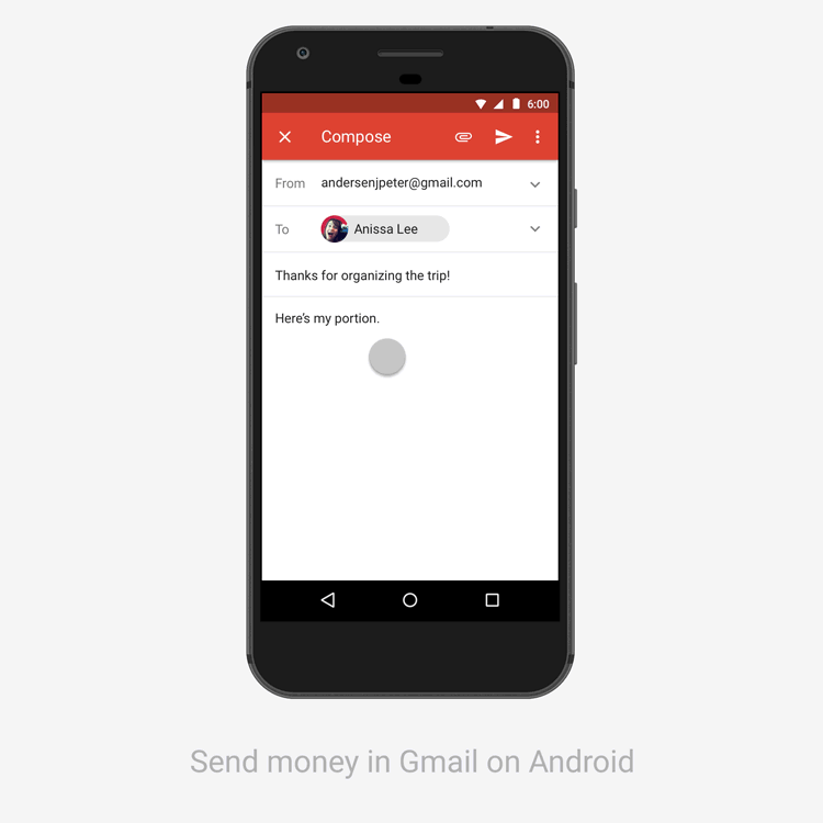 شرح طريقة ارسال واستقبال الاموال عبر تطبيق Gmail بسهولة تامة | بحرية درويد
