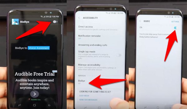 طريقة تخصيص زر Bixby على جالكسي اس 8 لفتح الكاميرا او اي تطبيق اخر | بحرية درويد