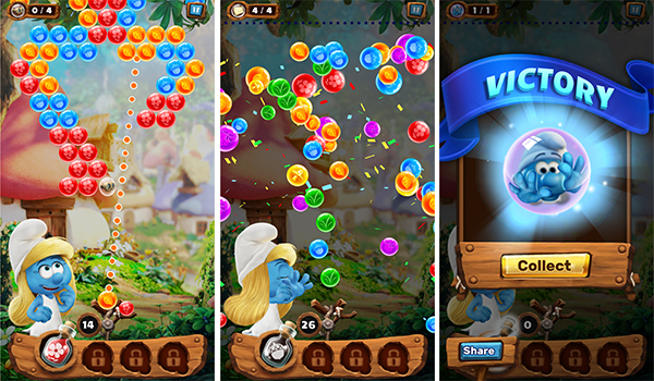 حمل لعبة السنافر Smurfs Bubble Story واسترجع ذكريات الطفولة | بحرية درويد