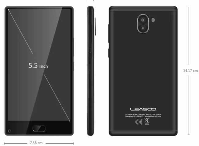 عرض اليوم: جوال LEAGOO KIICAA MIX بشاشة بدون حواف بسعر 110$ | بحرية درويد