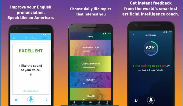 تطبيق ELSA Speak لتعلم النطق الصحيح للكلمات الانجليزية | بحرية درويد