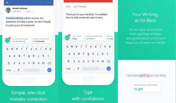 تطبيق لوحة المفاتيح Grammarly للكتابة باللغة الانجليزية بدون اخطاء املائية | بحرية درويد