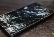 حل مشكلة عدم استجابة شاشة اللمس — شاشة مكسورة