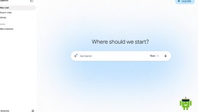مهارات جيميني في تطبيق Google Gemini